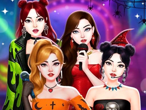 Screenshot van Black Pink Halloween Concert