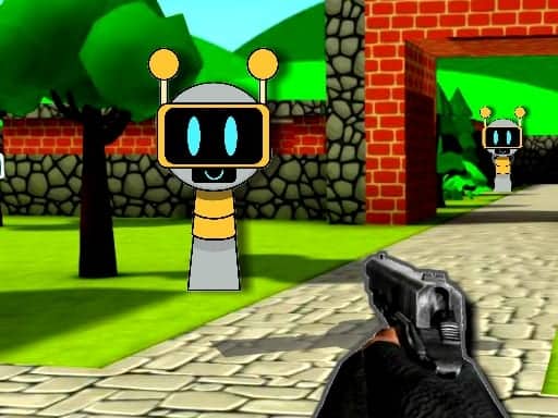 Screenshot van Sprunki 3D Shooter