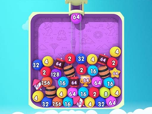 Screenshot van Bubble Merge 2048