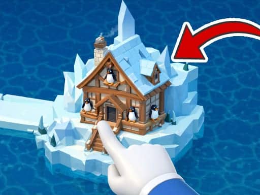 Screenshot van Penguin Farm - Ice Merge