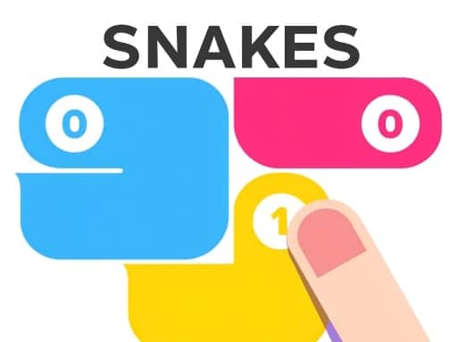 Screenshot van SNAKES