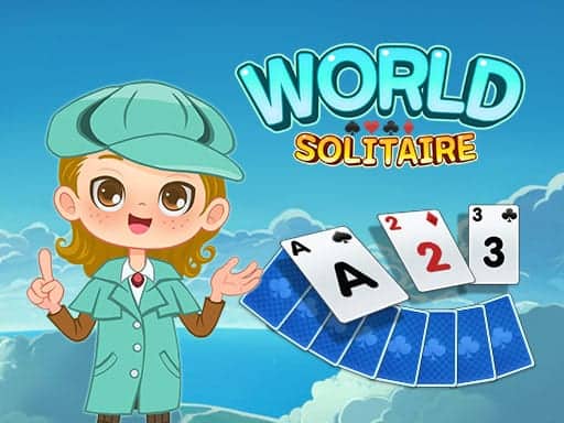 Screenshot van World Solitaire -Tripeaks-