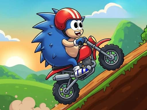 Screenshot van Blue Hedgehog Hill Dash Ride