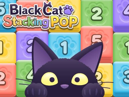 Screenshot van Black Cat Stacking POP