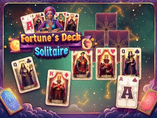 Screenshot van Fortune's Deck Solitaire