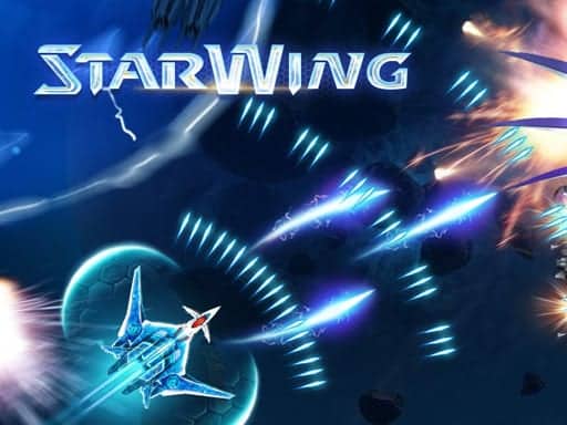 Screenshot van Star Wing
