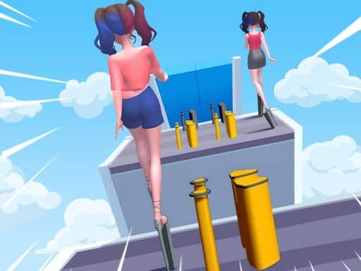 Screenshot van High Heels Collect Run