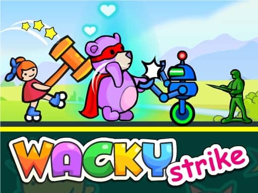 Screenshot van Wacky Strike