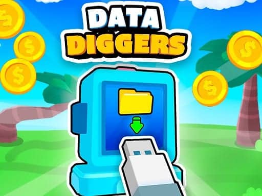 Screenshot van Data Diggers