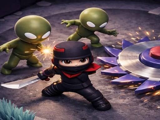 Screenshot van Ninja Survivor