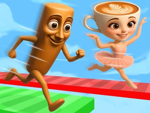 Screenshot van Brainrot Bridge Race 3D