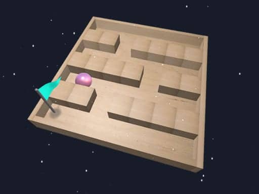 Screenshot van 3D Maze Control