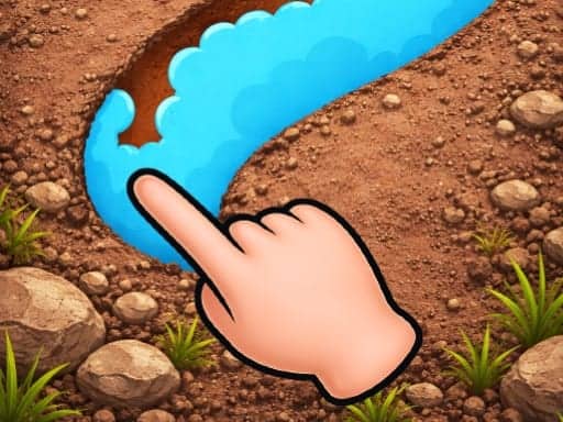 Screenshot van Dig & Flow - Save Water
