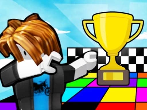 Screenshot van Color Race Obby