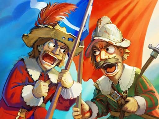 Screenshot van Musketeers Gunpowder vs Steel