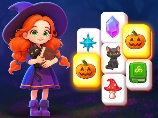 Screenshot van Magic and Wizards Mahjong