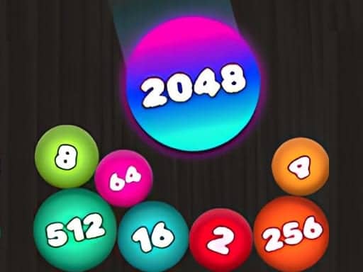 Screenshot van 2048 Puzzle: Connect the Balls