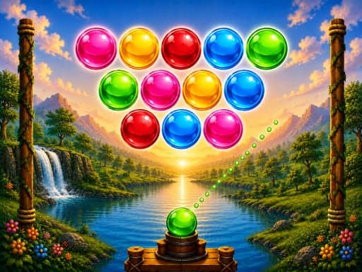 Screenshot van Bubble Shooter Vale