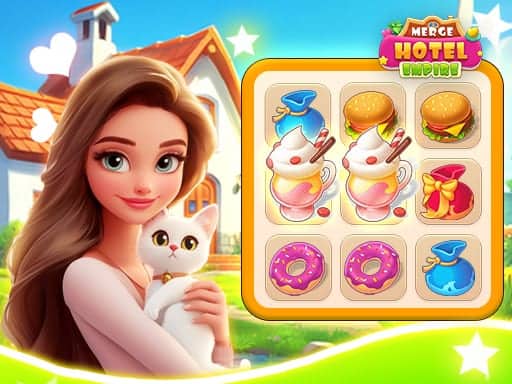 Screenshot van Merge Hotel Empire