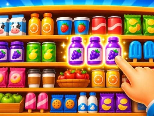 Screenshot van Triple Shelf Match