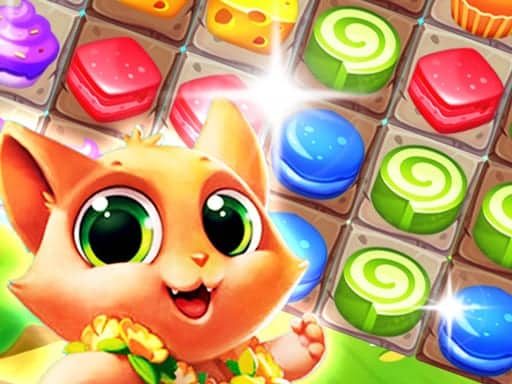 Screenshot van Cat Match 3