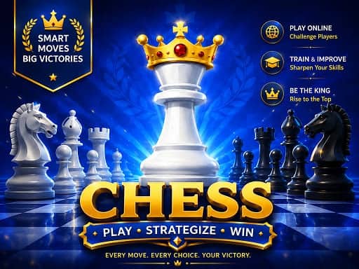 Screenshot van Chess Multiplayer Online
