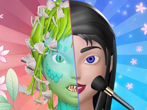 Screenshot van Monster Makeup 3D