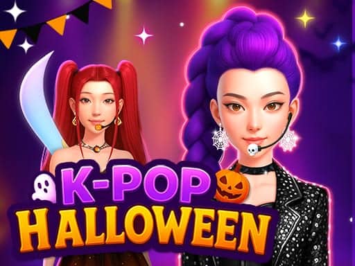 Screenshot van K-Pop Hunter Halloween Fashion