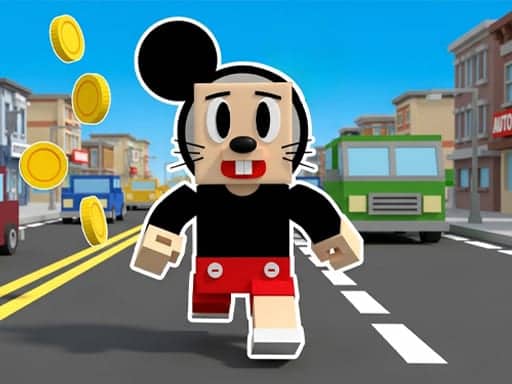 Screenshot van Mickey Run Adventure Game