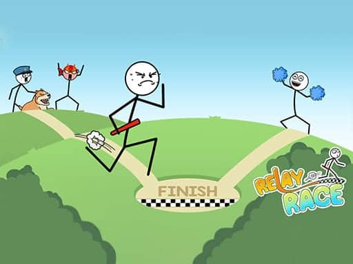 Screenshot van Relay Race