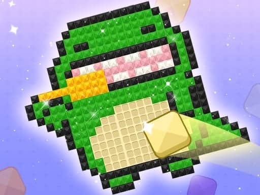 Screenshot van Jewels Coloring Puzzle