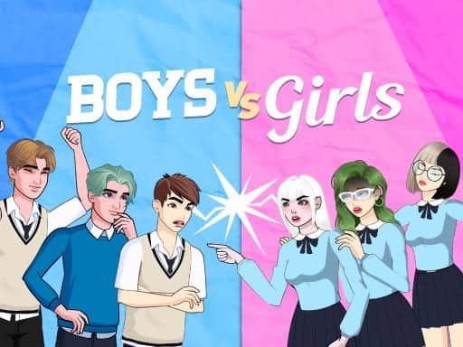Screenshot van Boys vs Girls