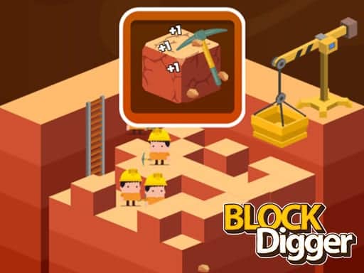 Screenshot van Block Digger