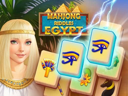 Screenshot van Mahjong Riddles: Egypt