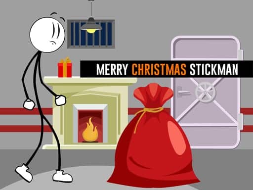 Screenshot van Merry Christmas Stickman