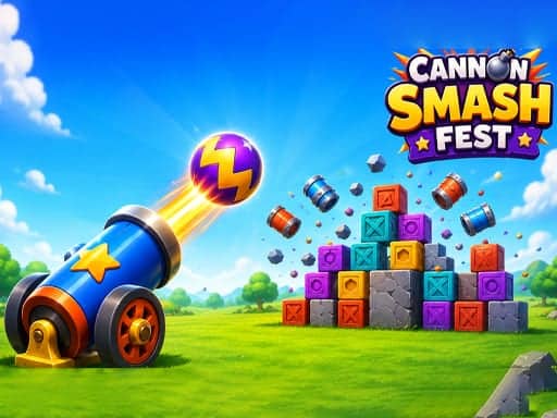 Screenshot van Cannon Smash Fest