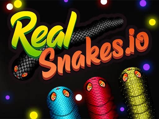 Screenshot van Real Snakes.io