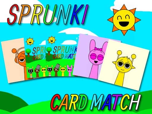 Screenshot van Sprunki Memory Card Match