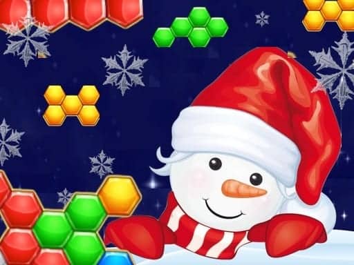 Screenshot van Hexa Sort: Winter Edition