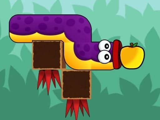 Screenshot van Worm: Apple Quest