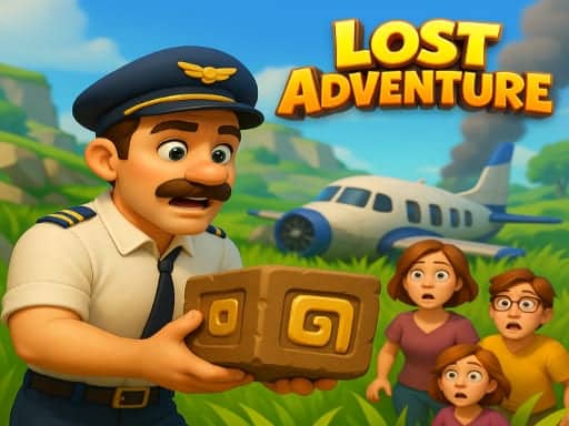 Screenshot van Lost Adventure
