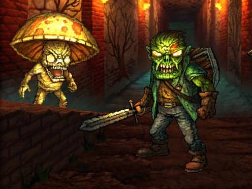 Screenshot van Monster Slayer Merge & Survive