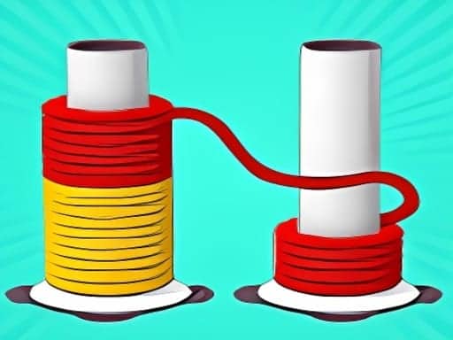Screenshot van Rope Color Sort 3D