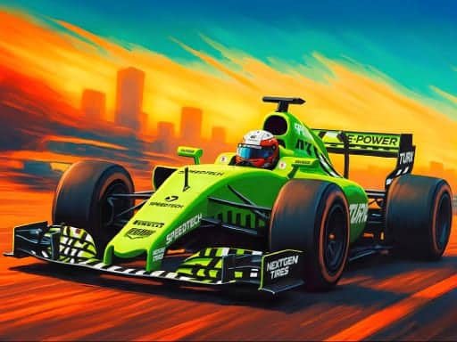 Screenshot van Formula Traffic Racer