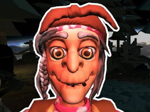 Screenshot van Run from Baba Yaga