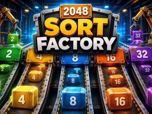 Screenshot van 2048 Sort Factory