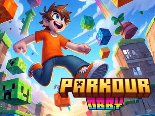 Screenshot van Parkour Obby
