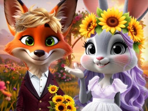 Screenshot van Furry Wedding Proposal