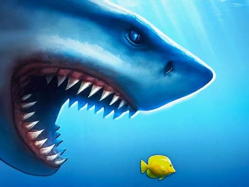 Screenshot van Mega Shark