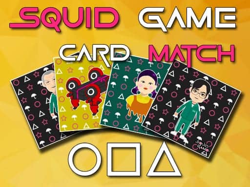 Screenshot van Squid Game Memory Card Match